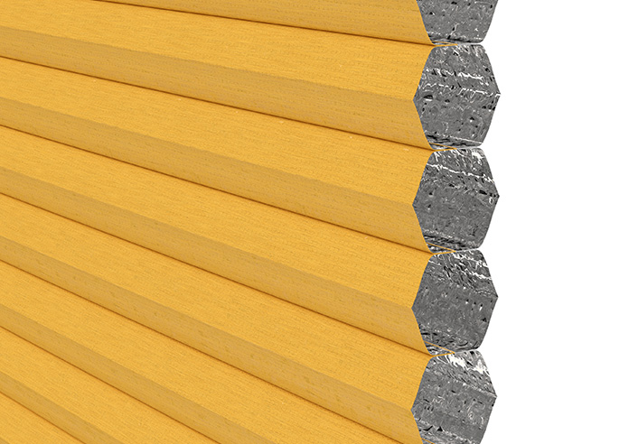 Umbra (Blackout), Maize - Stick Fit Honeycomb Blind - Image 4